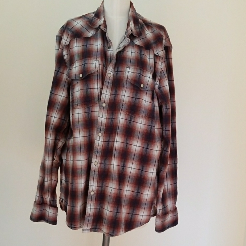 Lucky Brand Plaid top